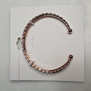LC Lauren Conrad Shimmering Rose Gold Bracelet